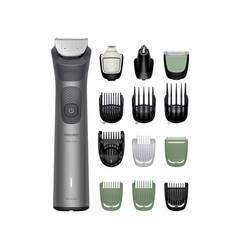 Philips All-in-One Trimmer Serie 7000 zastřihovač vlasů, přesný zastřihovač, zastřihovač ochlupení USB napájení šedá