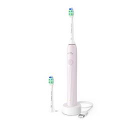 Philips Sonicare 2100 series elektrický kartáček na zuby, sonický, světle starorůžová , HX4022/03