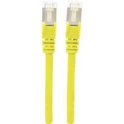 Intellinet 740838 RJ45 síťové kabely, propojovací kabely CAT 6A S/FTP 2.00 m žlutá fóliové stínění, stínění pletivem, stíněný, bez halogenů 1 ks