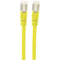 Intellinet 740777 RJ45 síťové kabely, propojovací kabely CAT 6A S/FTP 1.50 m žlutá fóliové stínění, stínění pletivem, stíněný, bez halogenů 1 ks