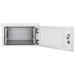 Intellinet IP55 19 Wandverteiler mit integrierten Lüftern 6 HE 600 mm tief grau RAL7035 19 průmyslová skříň (š x v x h) 615 x 370 x 600 mm 6 U šedá (RAL 7035)