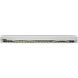 Intellinet 24-Port Cat6a Patchpanel geschirmt 1HE Kabeleinführung 90° abgewinkelt grau 24 portů patch panel 483 mm (19) CAT 6A 1 U šedá (RAL 7035) osazený