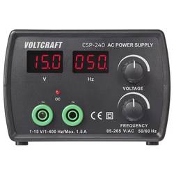 VOLTCRAFT CSP-240 laboratorní zdroj s nastavitelným napětím, 1 - 15 V/AC, 1.5 A (max.), 22.5 W, výstup 1 x, VC-17192765