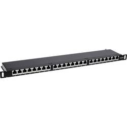 Intellinet 720922 24 portů patch panel 483 mm (19) CAT 6A 0.5 U černá osazený