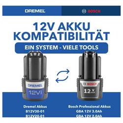 Dremel Dremel MM12V-S1 akumulátorový multifunkční nástroj akumulátor, bezkartáčové, 12 V, F013CM12JA