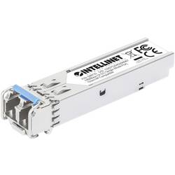 Intellinet 508735 Mini-GBIC Transceiver für LWL-Kabel (LC) Singlemode-Port 10 km HPE-kompatibel Vysílací modul 1000 MBit/s 10 km Typ modulu LX