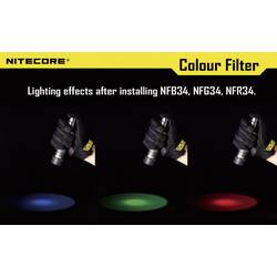 NiteCore NITNFR34 barevný filtr MT25, MT26, SRT6 a kapesní svítilny o Ø 33 - 36 mm červená