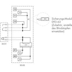 Finder 39.31.0.024.0060 vazební relé 24 V/DC, 24 V/AC 6 A 1 přepínací kontakt Tray 1 ks