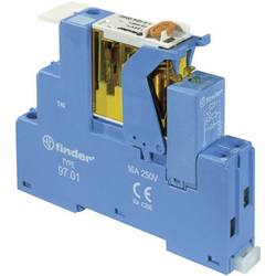 Finder 4C.01.9.024.4050 reléový modul, 24 V/DC, 16 A, 1 přepínací kontakt, Tray, 1 ks