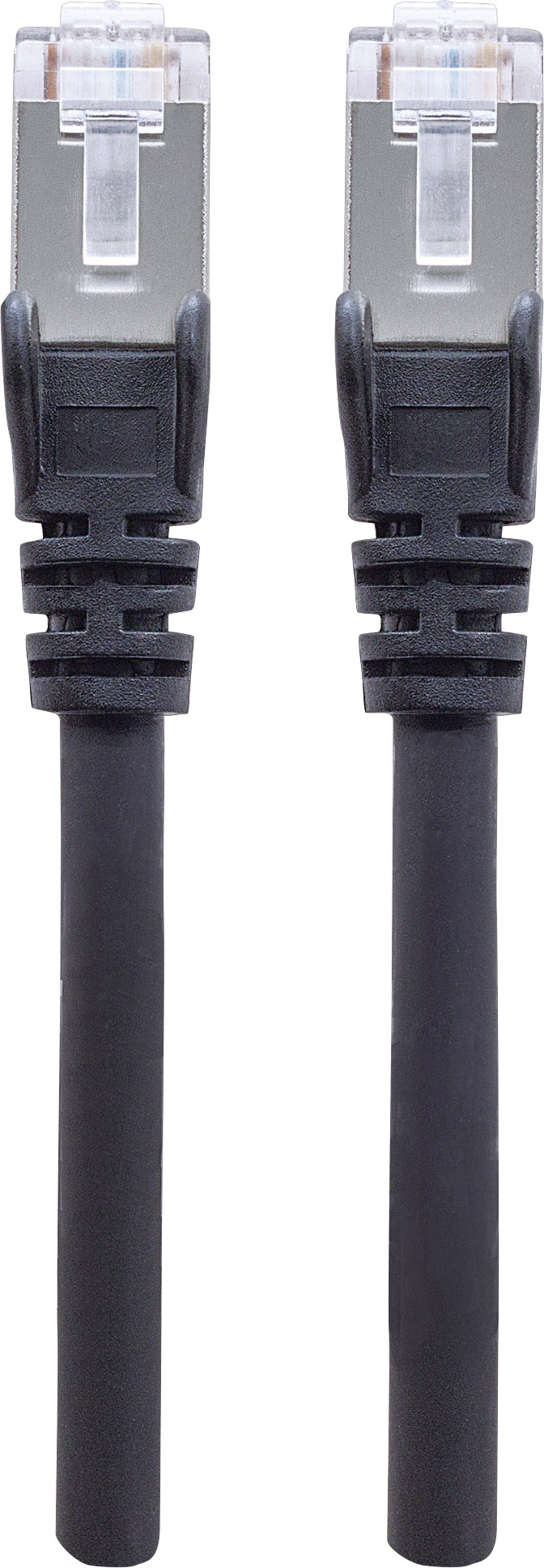 Intellinet 318822 RJ45 síťové kabely, propojovací kabely CAT 6A S/FTP 15.00 m černá fóliové stínění, stínění pletivem, bez halogenů 1 ks