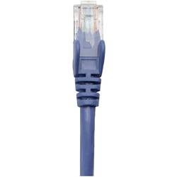 Intellinet 739894 RJ45 síťové kabely, propojovací kabely CAT 6 S/FTP 1.50 m modrá fóliové stínění, stínění pletivem, bez halogenů 1 ks