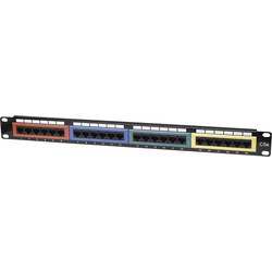 Intellinet 513678 24 portů síťový patch panel 483 mm (19) CAT 5e 1 U černá osazený