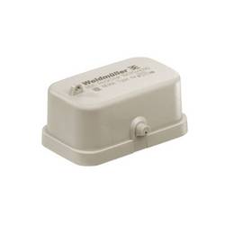 HDC enclosures, Size: HQ, Protection degree: IP 65, Cover for lower part of housing, Side-locking clamp on lower side, Standard HDC HQP DOD 2BO Weidmüller