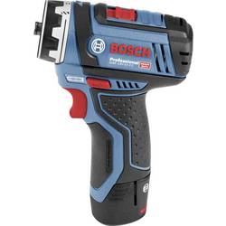 Bosch Professional GSR 12V-15 FlexiClick aku vrtací šroubovák, 12 V, 2 Ah Li-Ion vč. 2x aku, vč. nabíječky, vč. příslušenství, kufřík, 06019F6000