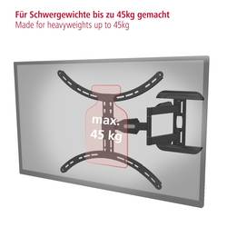 Hama TV držák na zeď 94,0 cm (37) - 190,5 cm (75) naklápěcí, nakláněcí