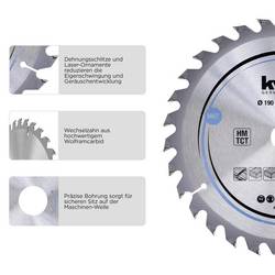 kwb 583357 tvrdokovový pilový kotouč 150 x 16 mm 1 ks