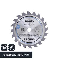 kwb 583357 tvrdokovový pilový kotouč 150 x 16 mm 1 ks