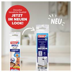 tesa COMFORT 05405-00100-00 Door sealing rail tesaMOLL® bílá (d x š) 1 m x 40 mm 1 ks