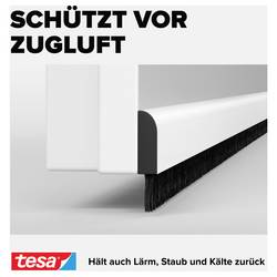 tesa COMFORT 05405-00100-00 Door sealing rail tesaMOLL® bílá (d x š) 1 m x 40 mm 1 ks