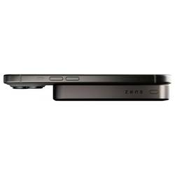 ZENS ZEPP10B/00 powerbanka Li-Ion, 10000 mAh, Bezdrátové nabíjení Qi, USB, černá