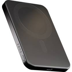 ZENS ZEPP05B/00 powerbanka Li-Ion, 5000 mAh, Bezdrátové nabíjení Qi, USB, černá