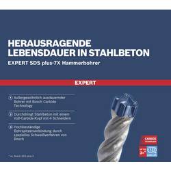 Bosch Accessories EXPERT SDS plus-7X 2608900109 wolfram-karbid příklepový vrták 1 ks 12 mm Celková délka 215 mm SDS plus 1 ks