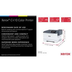 Xerox VersaLink C 410 multifunkční tiskárna laserová barevná A4 tiskárna LAN, NFC, USB, Wi-Fi