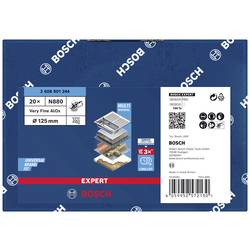 Bosch Accessories 2608901244 Kotouč z netkaných textilií EXPERT N880 pro excentrickou brusku 125 mm velmi jemný a 125 mm 1 ks