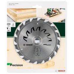 Bosch Accessories Precision 2609256D62 tvrdokovový pilový kotouč 150 x 16 mm Počet zubů (na palec): 18 1 ks