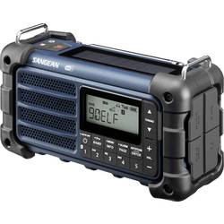Sangean MMR-99 DAB+ Blue A500480 outdoorové rádio, DAB+, DAB, FM, nouzové rádio, Bluetooth, Solární panel, voděodolné, prachotěsné, stolní lampa, modrá