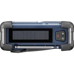 Sangean MMR-99 DAB+ Blue A500480 outdoorové rádio, DAB+, DAB, FM, nouzové rádio, Bluetooth, Solární panel, voděodolné, prachotěsné, stolní lampa, modrá