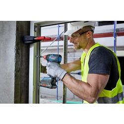 Bosch Professional GDX 18V-200, 06019J2206 aku rázový utahovák, 200 Nm, 18 V, 4.0 Ah, Li-Ion, vč. 2x aku, vč. nabíječky, kufřík, bezkartáčové