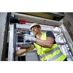 Bosch Professional GDX 18V-200, 06019J2206 aku rázový utahovák, 200 Nm, 18 V, 4.0 Ah, Li-Ion, vč. 2x aku, vč. nabíječky, kufřík, bezkartáčové