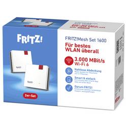 FRITZ! Wi-Fi 6 sada pro více místností FRITZ!Mesh Set 1600 2-pack, 20003112
