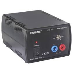 VOLTCRAFT CSP-160 laboratorní zdroj s nastavitelným napětím 6 V/DC, 12 V/DC 6 A (max.) 72 W Počet výstupů 1 x