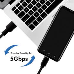 LogiLink USB kabel USB 3.2 Gen1 USB-A zástrčka, USB-C ® zástrčka 0.15 m CU0166