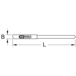 Kleště na trubky, 1000 mm KS Tools 963.9767