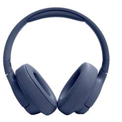 JBL Tune 720BT sluchátka uzavřená (Over Ear) Bez kabelu, Bluetooth®, kabelová stereo modrá regulace hlasitosti, Vypnutí zvuku mikrofonu Hi-Fi