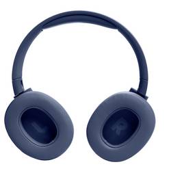 JBL Tune 720BT sluchátka uzavřená (Over Ear) Bez kabelu, Bluetooth®, kabelová stereo modrá regulace hlasitosti, Vypnutí zvuku mikrofonu Hi-Fi