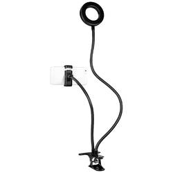 LogiLink Ring Light Ø 8,5 cm stativ na světlo Energetická třída (EEK2021) E (A - G) vč. držáku smartphonu