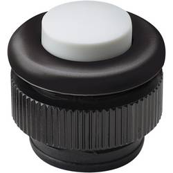 Grothe 61031 zvonkové tlačítko 1násobné černá, bílá 12 V/1,5 A