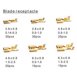 TRU COMPONENTS 93014C287 739647 krimpovací sada, 0.104 mm² - 2.50 mm², 260 ks