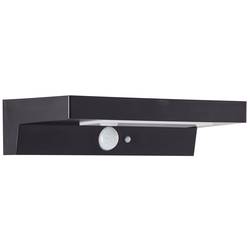 Brilliant Barker G40415/06 venkovní solární nástěnné osvětlení s PIR senzorem LED LED 3 W černá