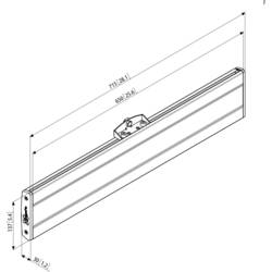 Vogels adaptovatelný Vhodný pro série držáků: Vogels modulares Display-Deckenhalterungssystem Connect-it černá