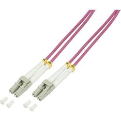 LogiLink FP4LC02 optické vlákno optické vlákno kabel 2.00 m fialová 50/125 µ Multimode OM4