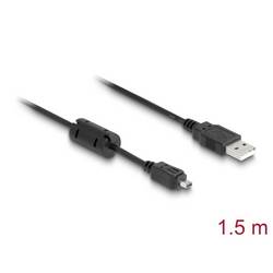 Delock USB kabel USB Mini-B zástrčka, USB-A zástrčka 1.50 m vícebarevná 82208