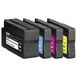 KMP Ink náhradní HP 953XL kompatibilní kombinované balení černá, azurová, purppurová, žlutá H166VX 1747,4005