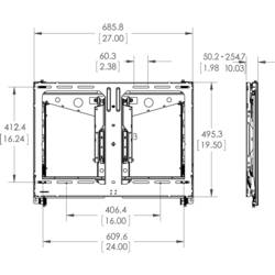 Vogels PFW 6880 držák na videostěnu 94,0 cm (37) - 165,1 cm (65) pevný