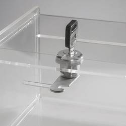 Sigel box pro promoakce s vhazovacím výřezem, zamykatelný VA151 transparentní (š x v x h) 15 x 15 x 21.2 cm 1 ks