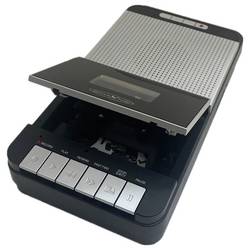Reflexion přenosný přehrávač kazet Walkman MP3 černá, šedá